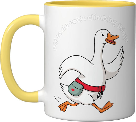 Rock Climbing Climber Bouldering Sport Trad Boulder Climb Ceramic Mug