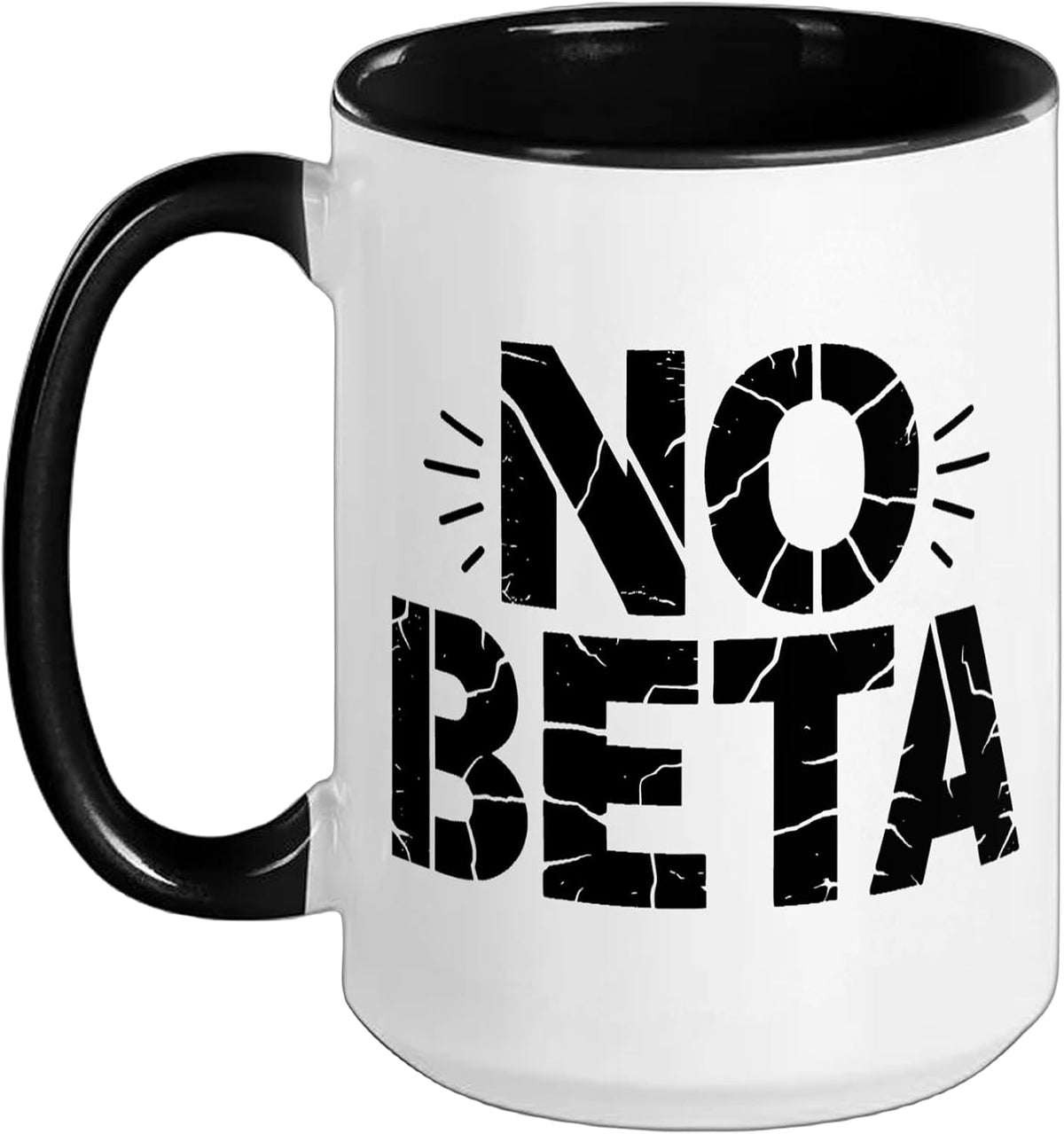 Rock Climber No Beta Onsight Style Freedom Climbing Purist Ceramic Mug