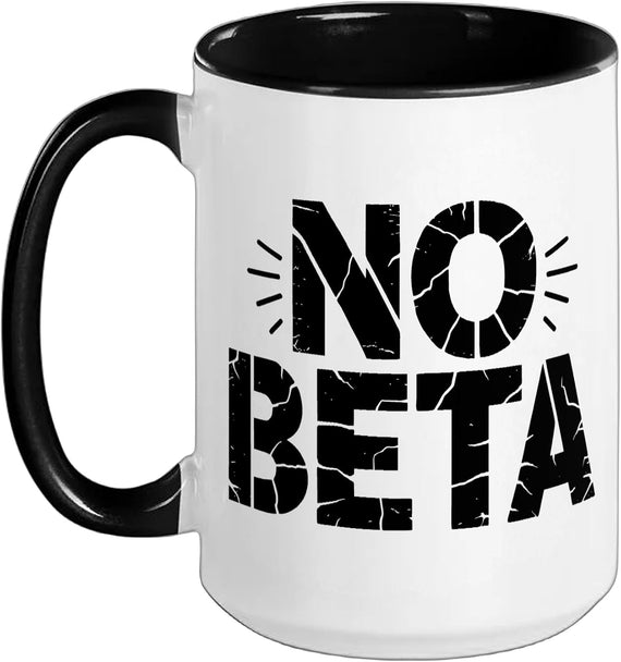 Rock Climber No Beta Onsight Style Freedom Climbing Purist Ceramic Mug