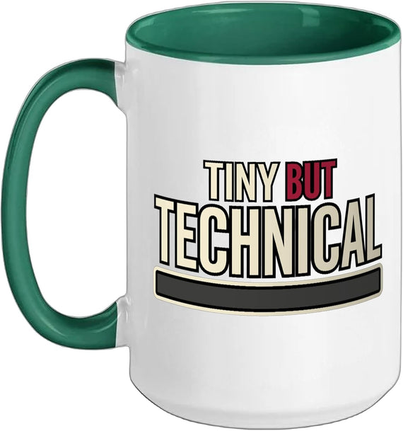 Tiny But Technical Loading Bar Coder Humor Programmer Ceramic Mug
