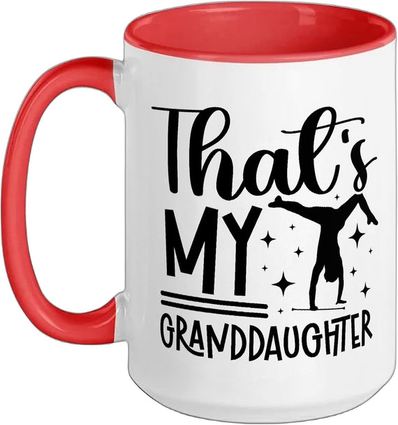 Proud Baton Twirling Grandma Baton Twirl Grandmother Ceramic Mug