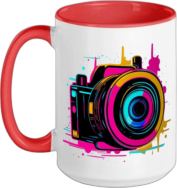 Camera Steamwave Art Photographist Ceramic Mug