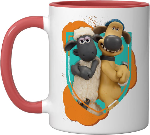 Shaun The Sheep And Bitzer Best Friends Ceramic Mug