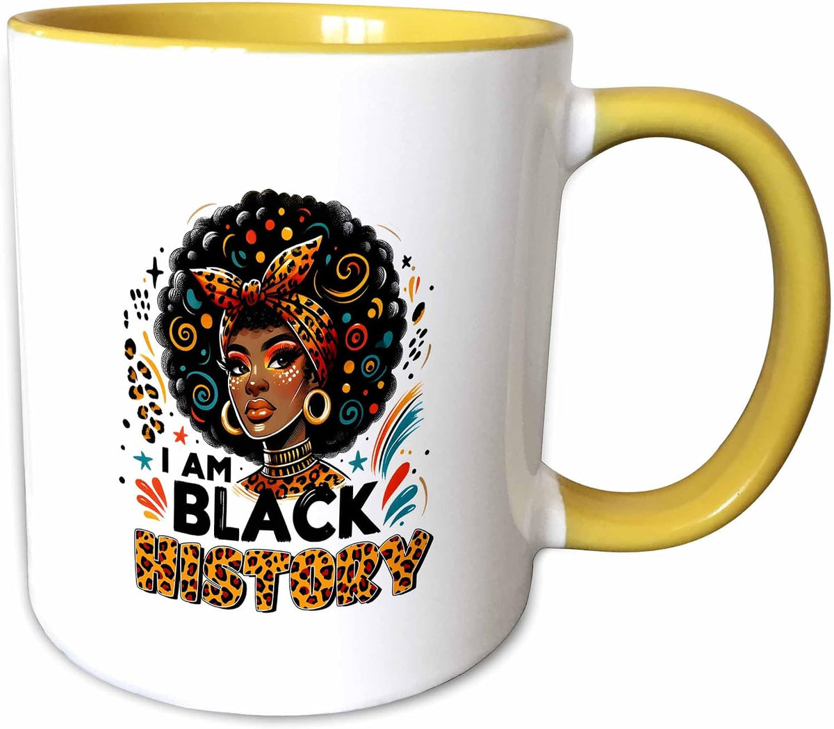 Black History Month Design, & Charming Ceramic Mug