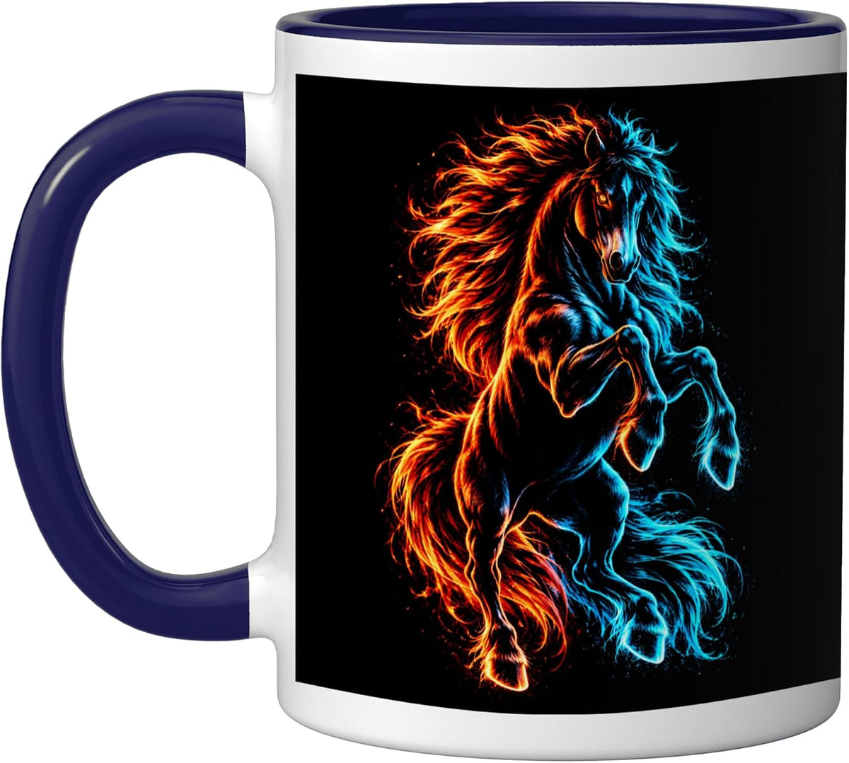 Horse Fantasy Equestrian Riding Lovers Ceramic Mug