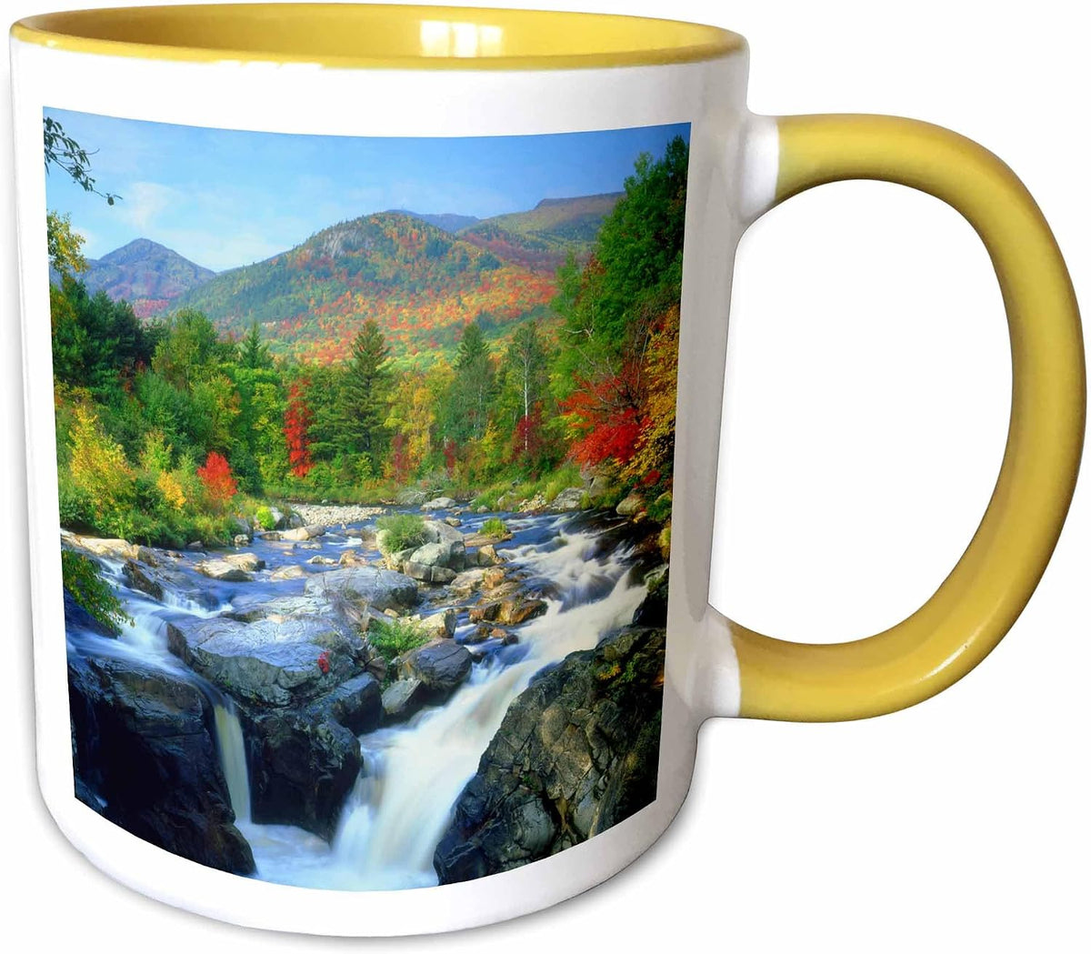 New York, Adirondack Mountains, Flume Ceramic Mug
