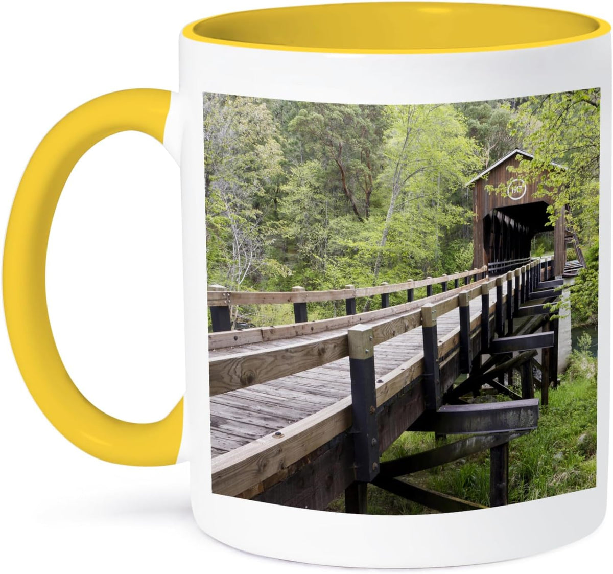 Mckee Covered Bridge, Jacksonville, Oregon Ceramic Mug