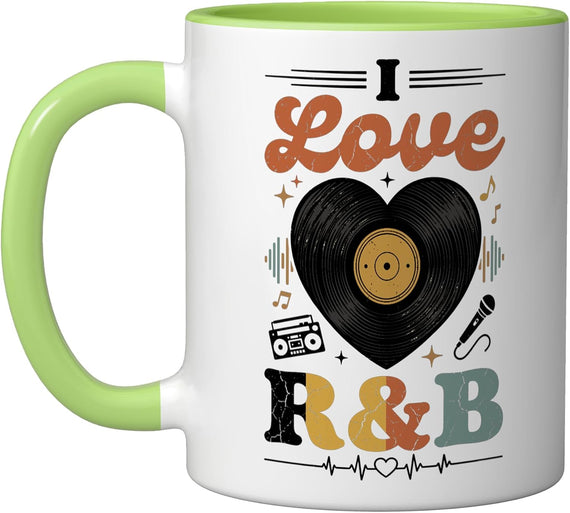 I Love R&B Ceramic Mug