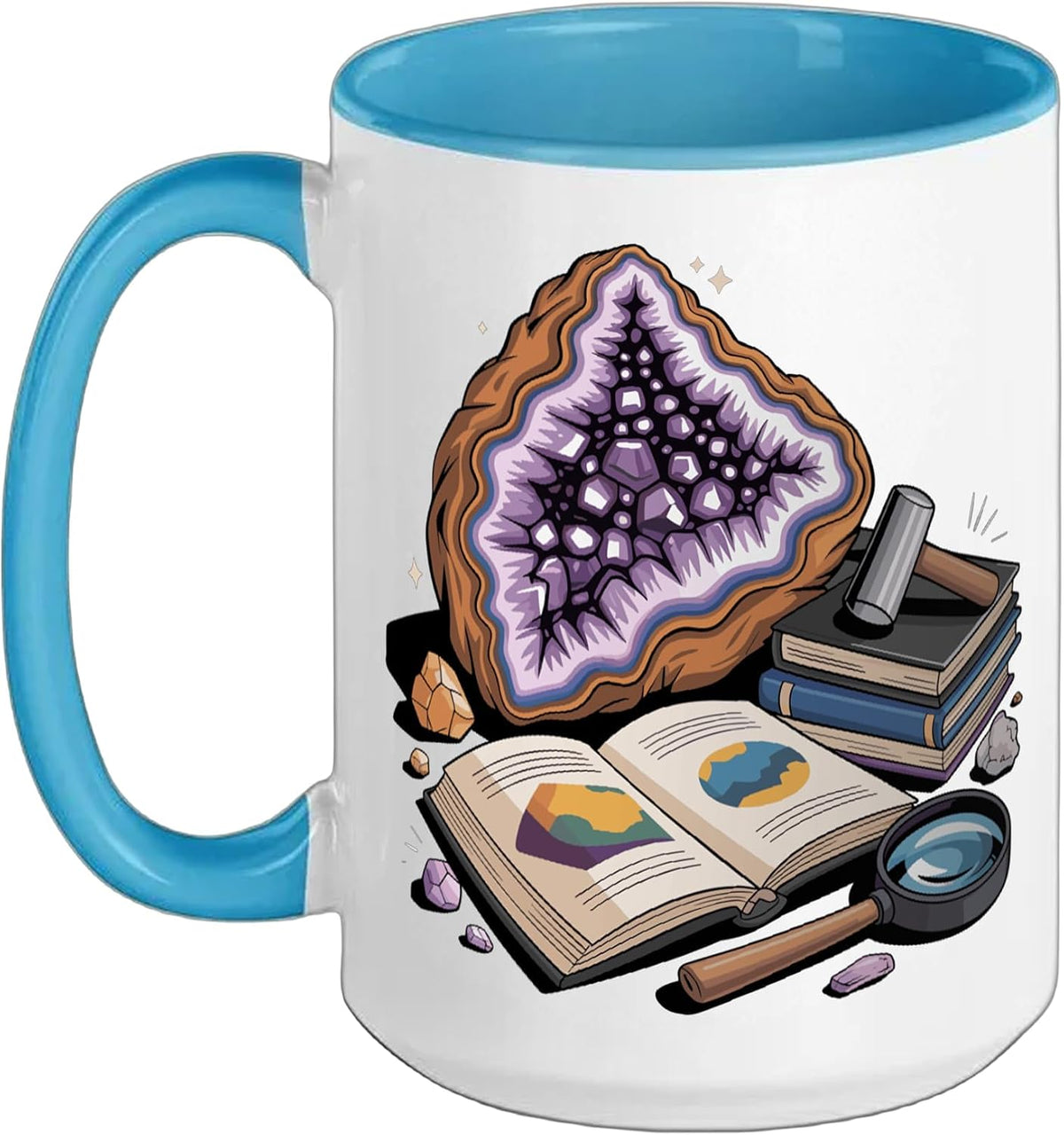 Geology Teacher Rocks Geologist Earth Science Pun Ceramic Mug