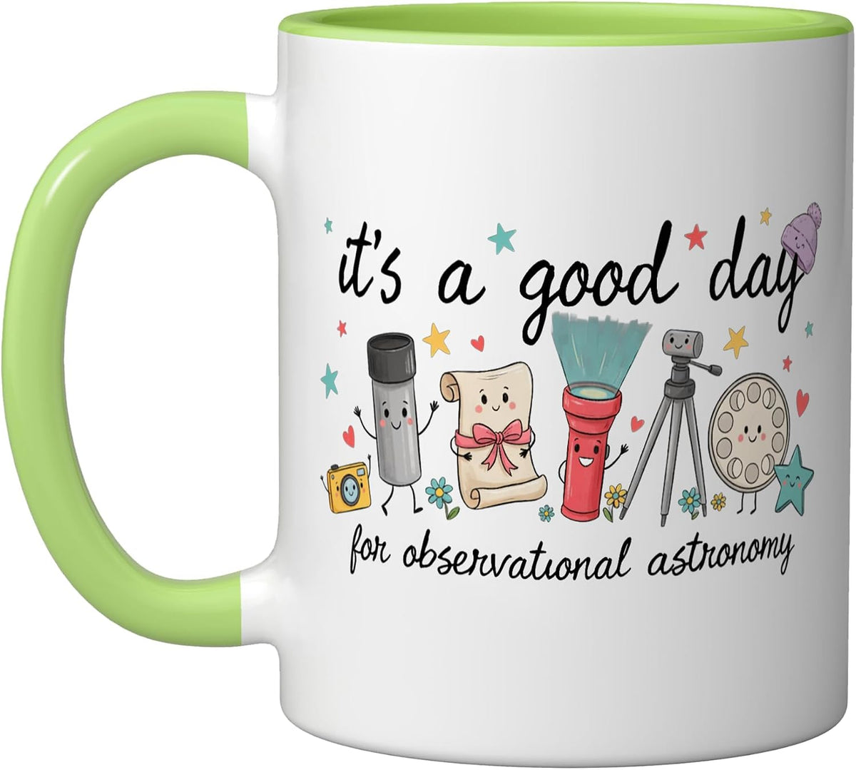 Observational Astronomy Night Sky Viewing Stargazer Ceramic Mug
