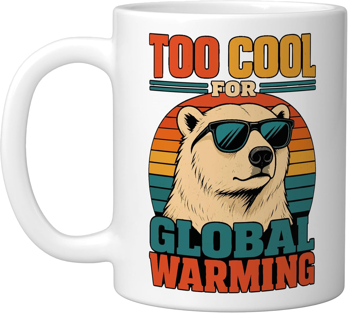 Vintage Polar Bear Ceramic Mug