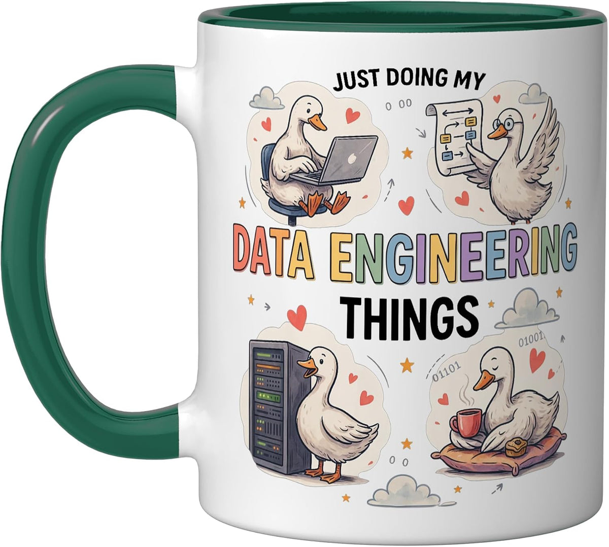 Data Engineering Pipeline Architecture Etl Management Ceramic Mug