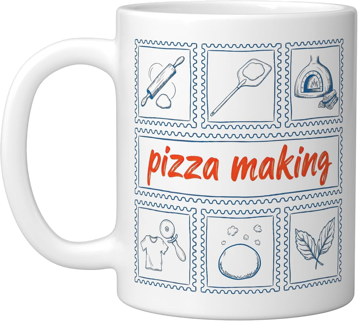 Pizza Making Baking Chef Pizzaiolo Artisan Ceramic Mug