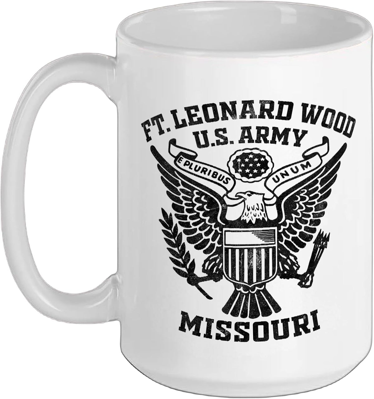 Fort Leonard Wood Us Military Base Missouri Mo Veteran Ceramic Mug