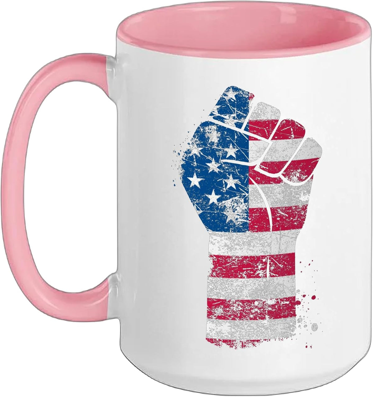 4th Of July Patriot Usa American Flag Ceramic Mug
