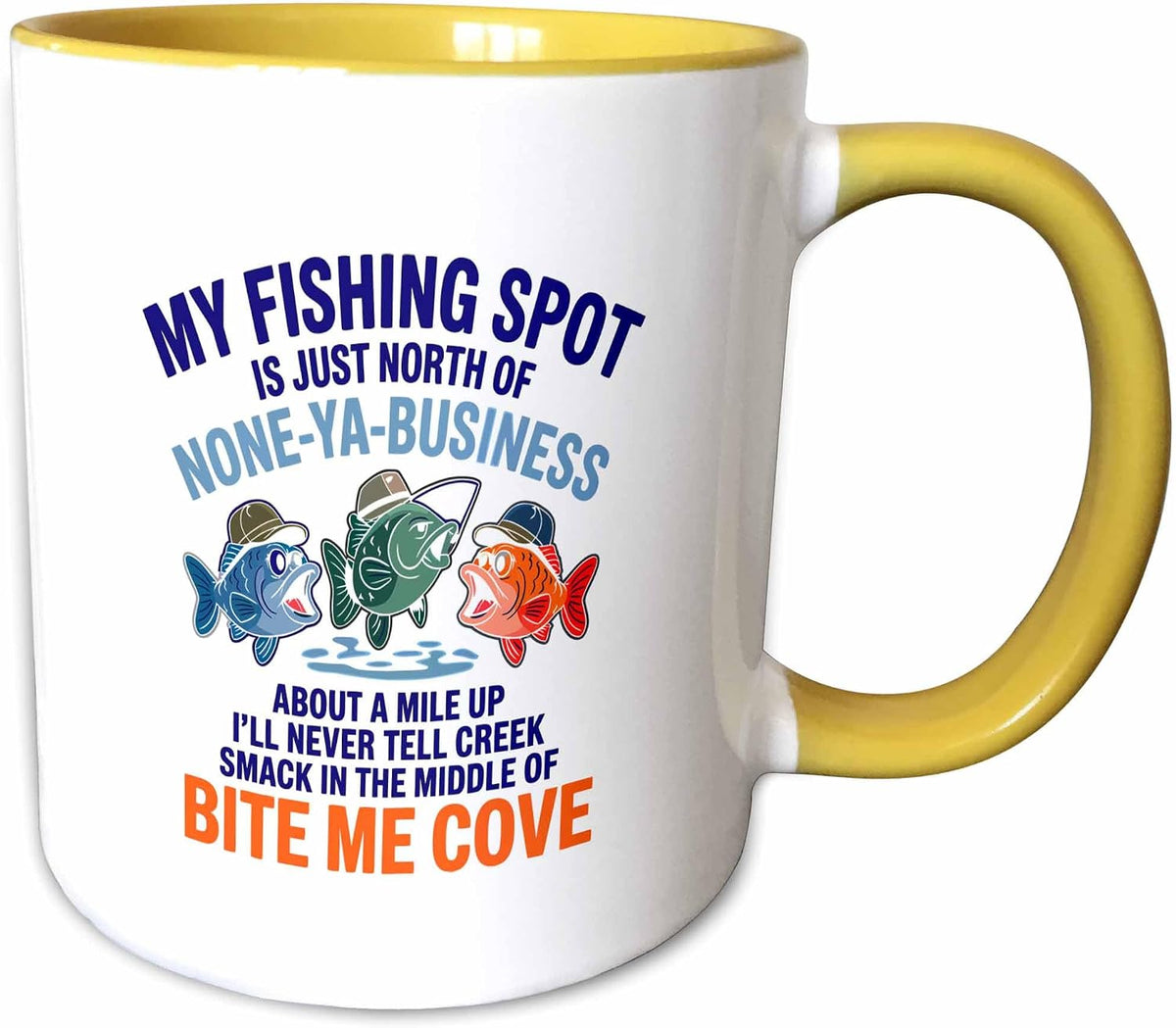 Fishing Spot Ceramic Mug