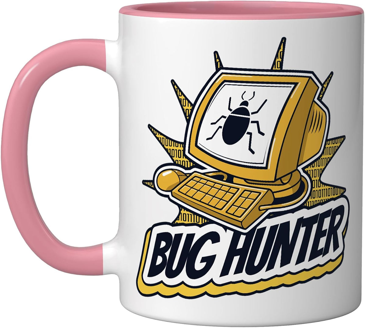 Bug Hunter Full Stack Coder Engineer Software Developer Ceramic Mug
