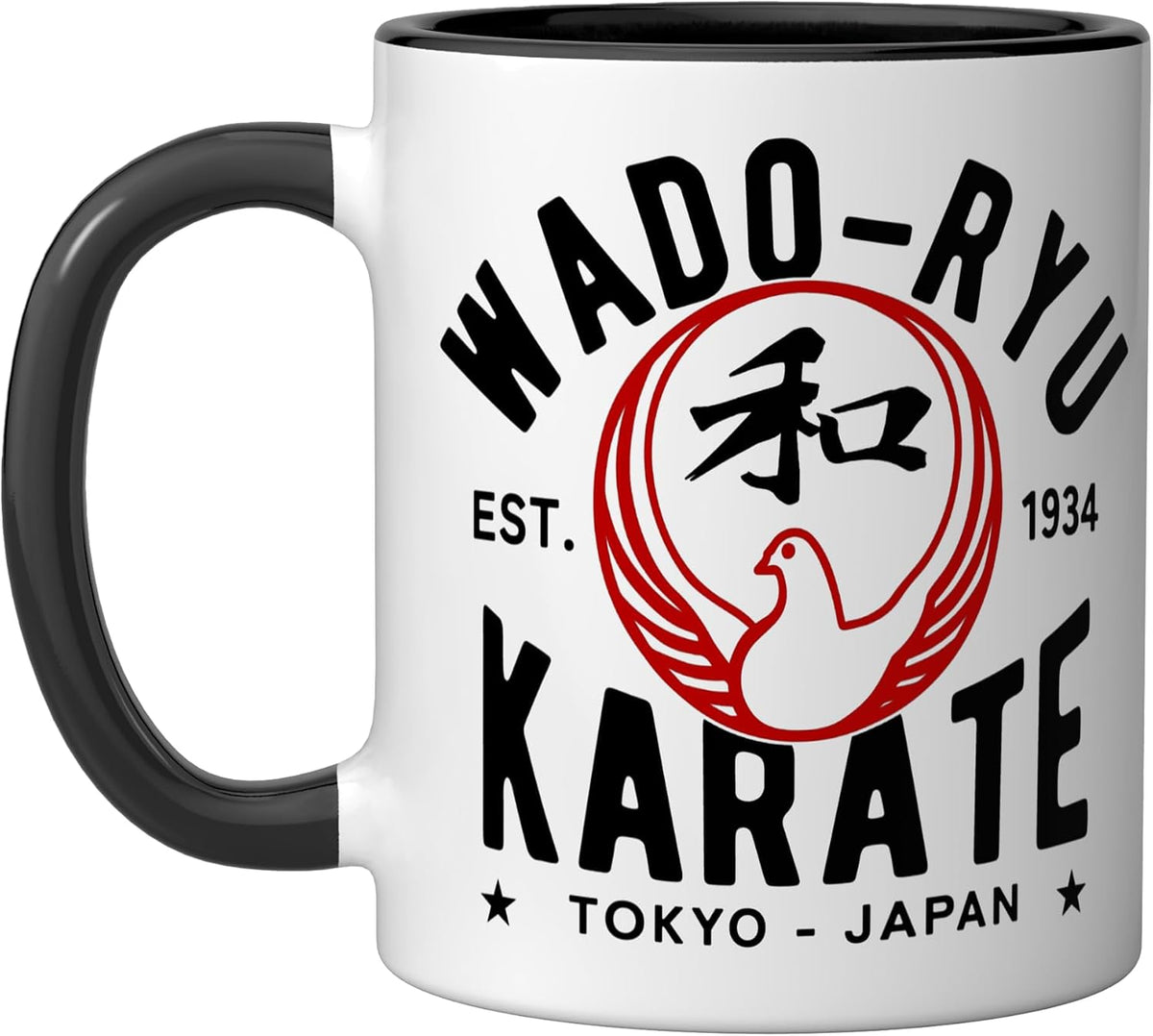 Wado Ryu Karate Do Martial Arts Japan Tokyo Ceramic Mug