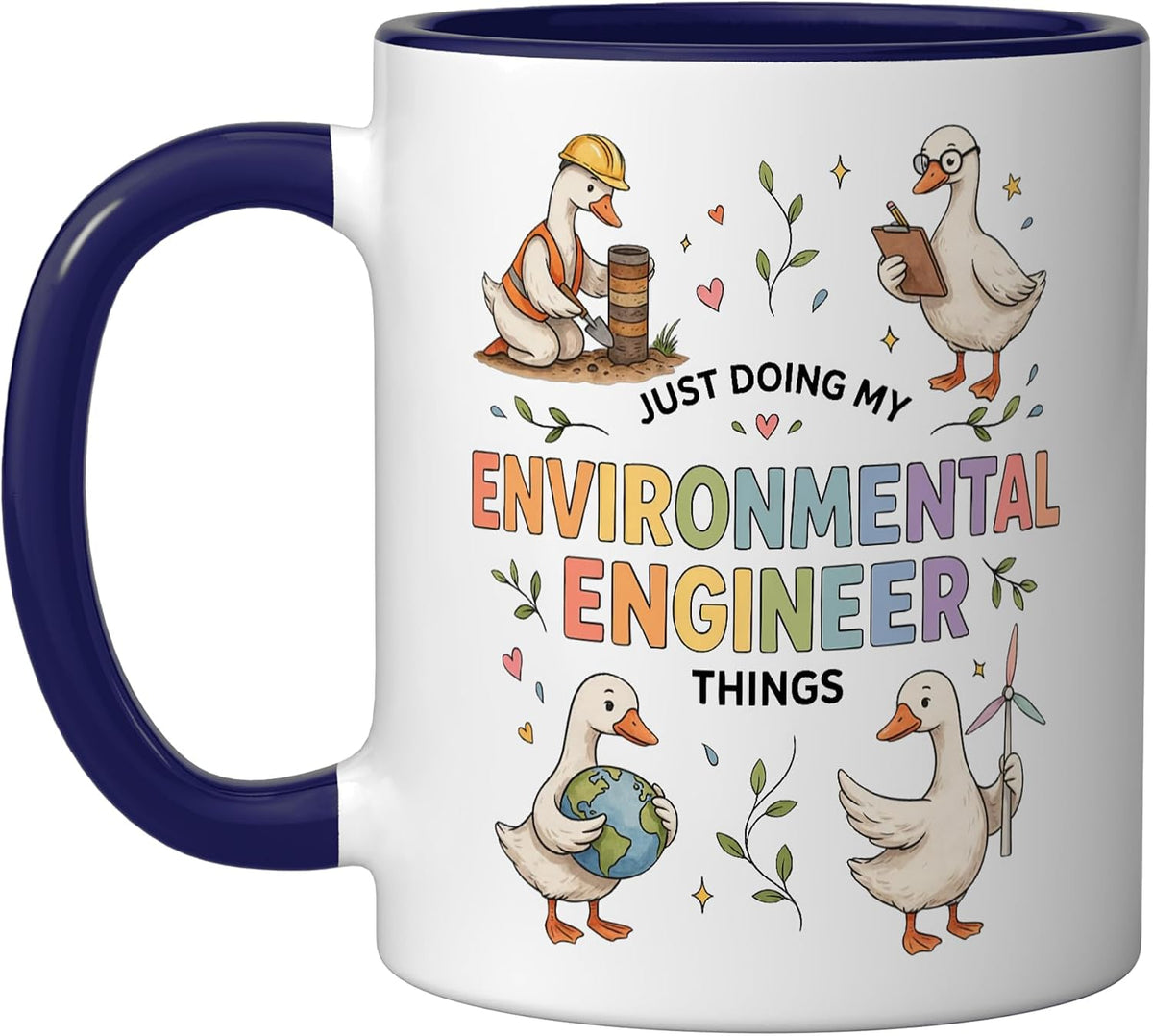 Just Doing My Environmental Engineer Things Ducks Ceramic Mug