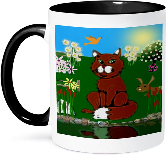 Cat A Ceramic Mug
