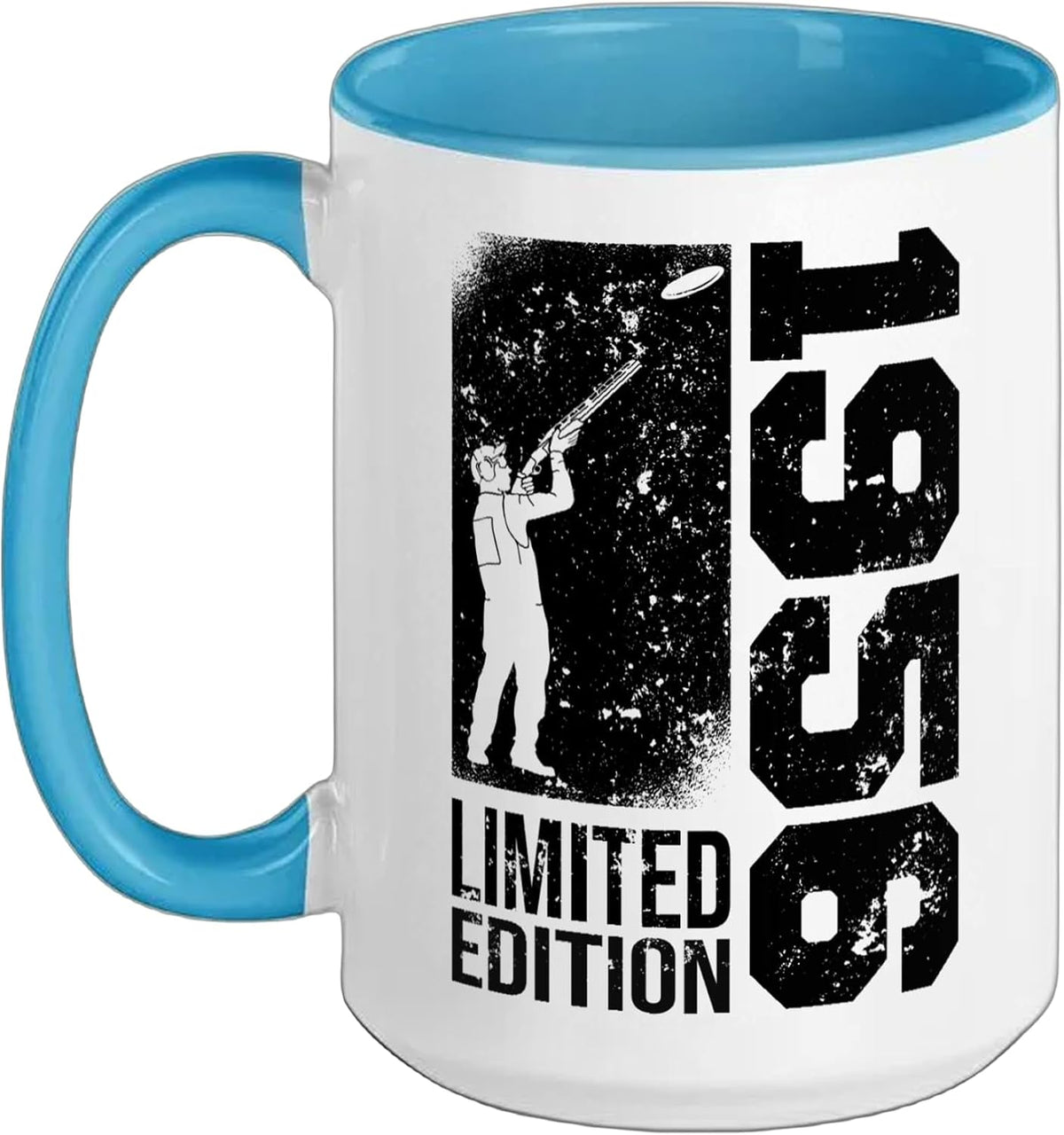 Clay Shooters Vintage 1956 Birthday Clay-Pigeons Shooting Ceramic Mug