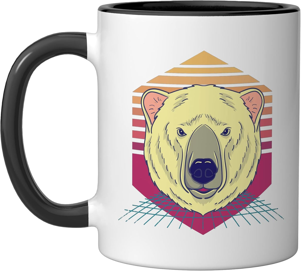 Polar Bear Vintage Ceramic Mug