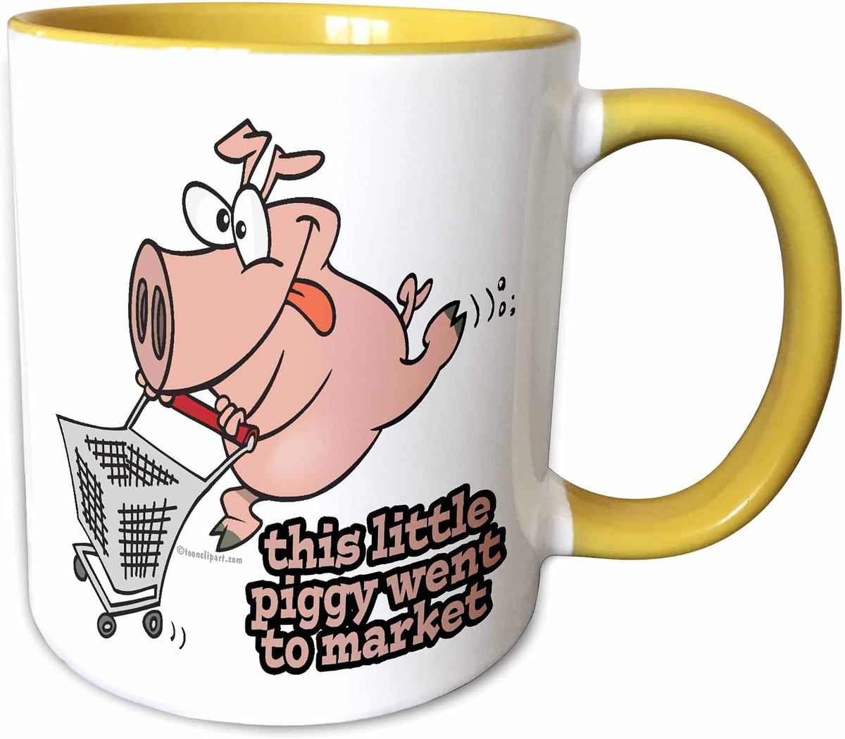 Little Piggy Went To Market Ceramic Mug