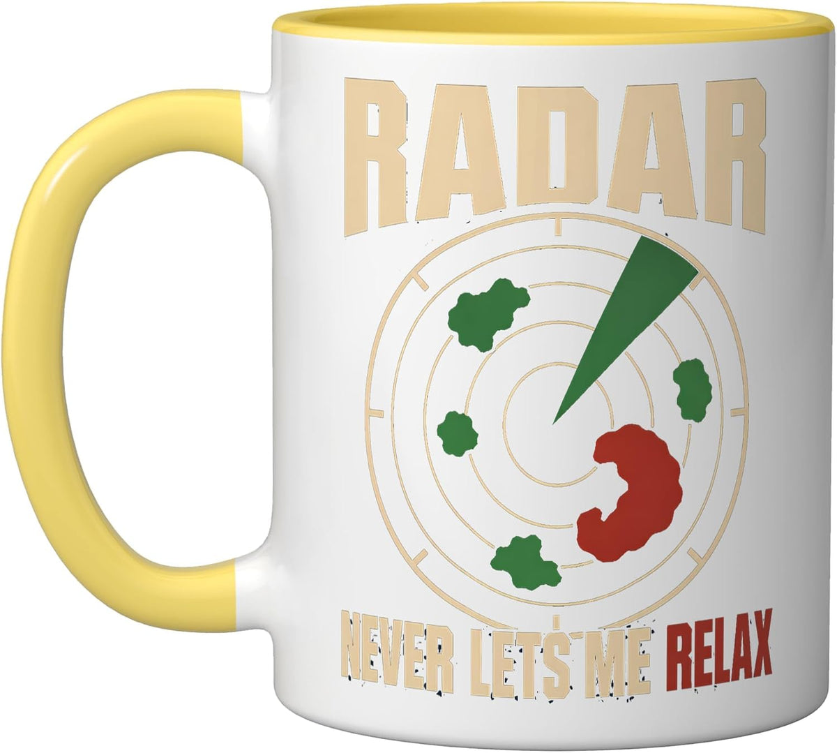 Radar Never Lets Me Relax Meteorology Ceramic Mug