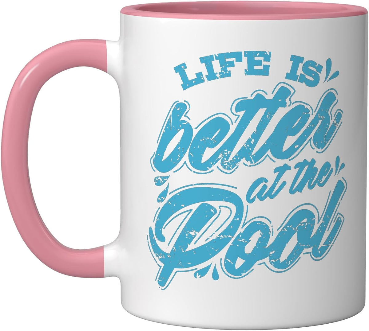 Swimming Life Is Better At The Pool Ceramic Mug