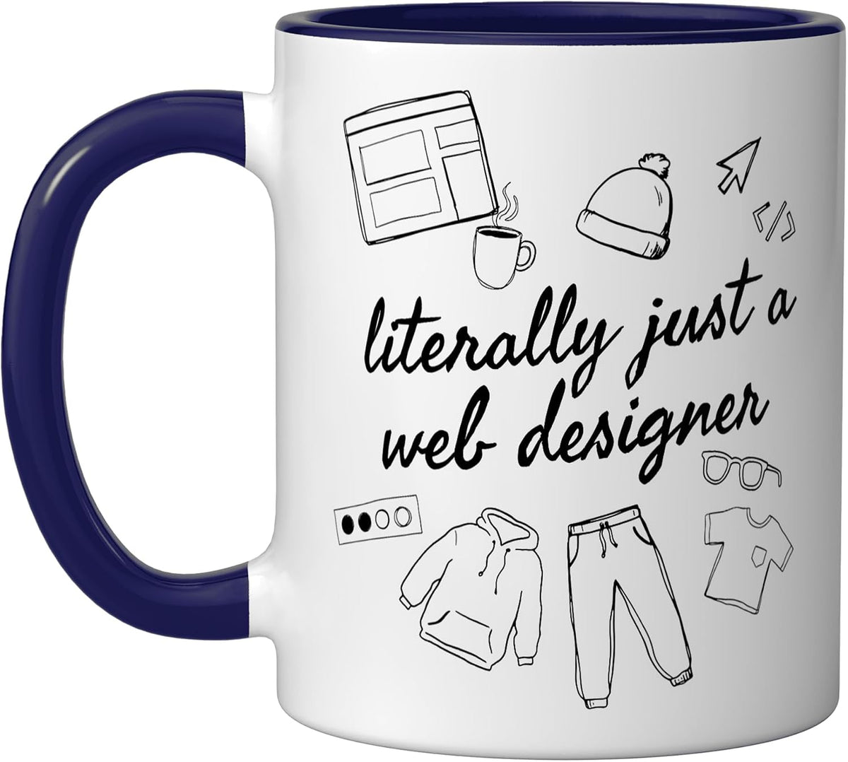 Web Designer Website Developer Digital Ui Ux Design Ceramic Mug