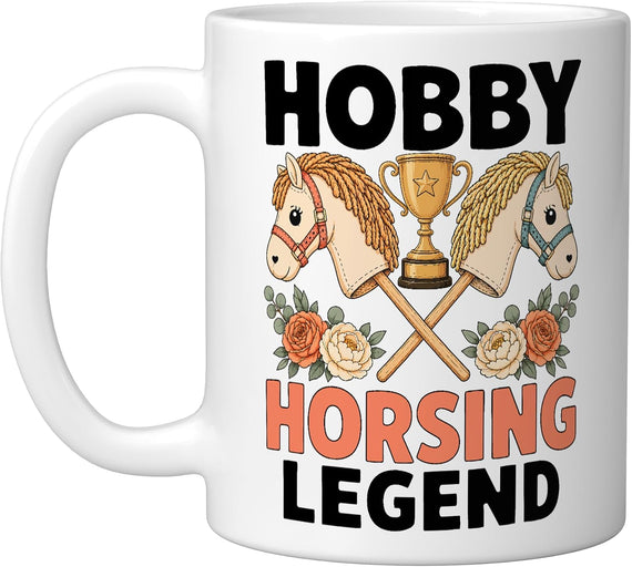Hobby Horsing Legend Hobby Horse Ceramic Mug