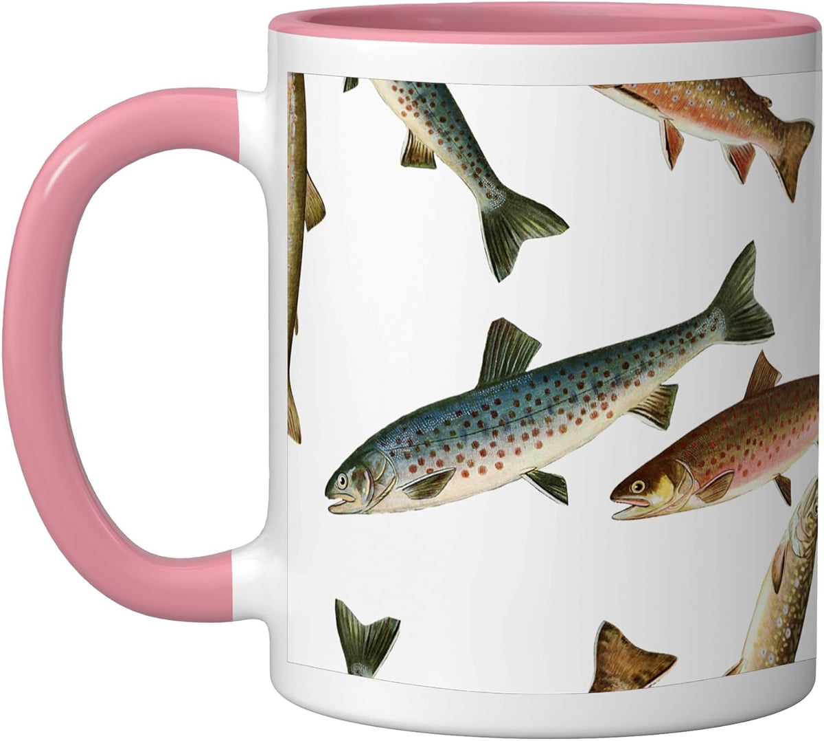 Fishing Themed Design Ceramic Mug