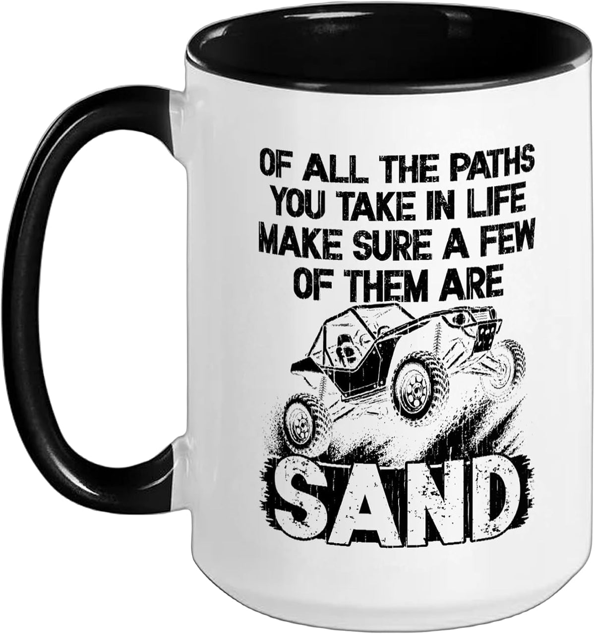 Dune Buggy Funny Sand Driver Ceramic Mug