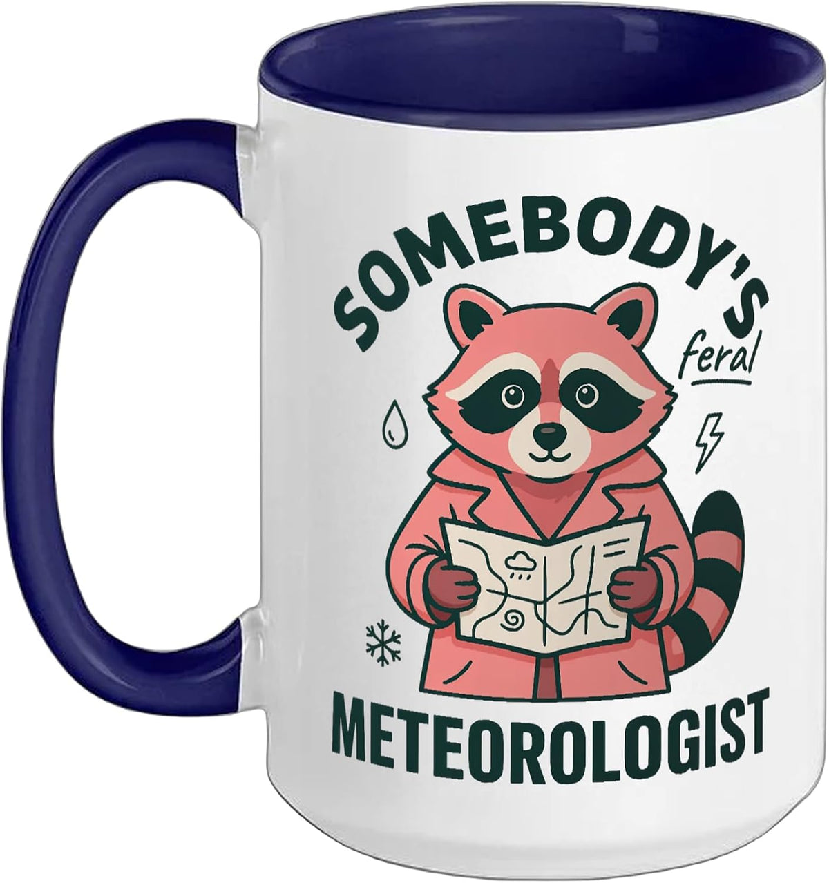 Meteorologist Weather Forecaster Weatherman Meteorology Ceramic Mug