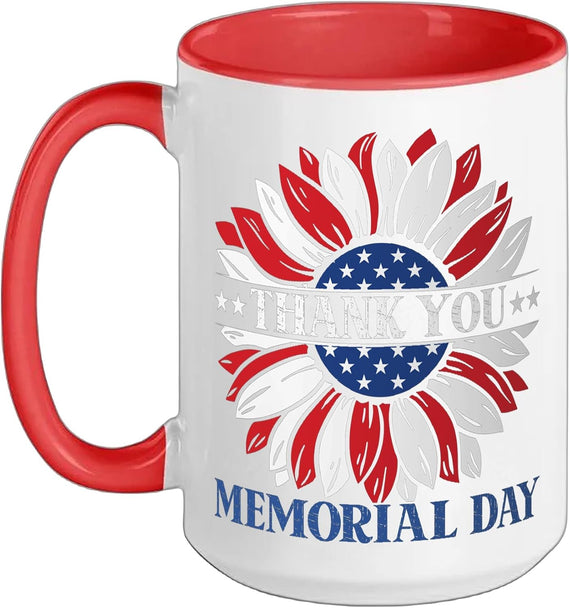 Thank You Memorial Day Ceramic Mug