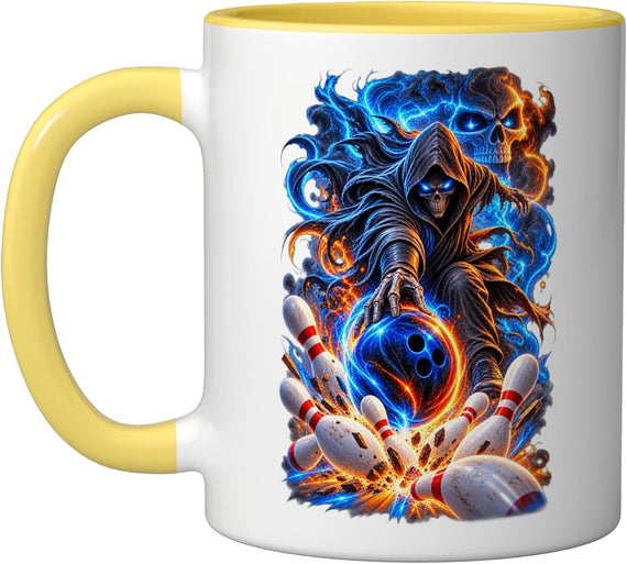 Bowling Players Design For Bowling Lover And Bowling Ceramic Mug