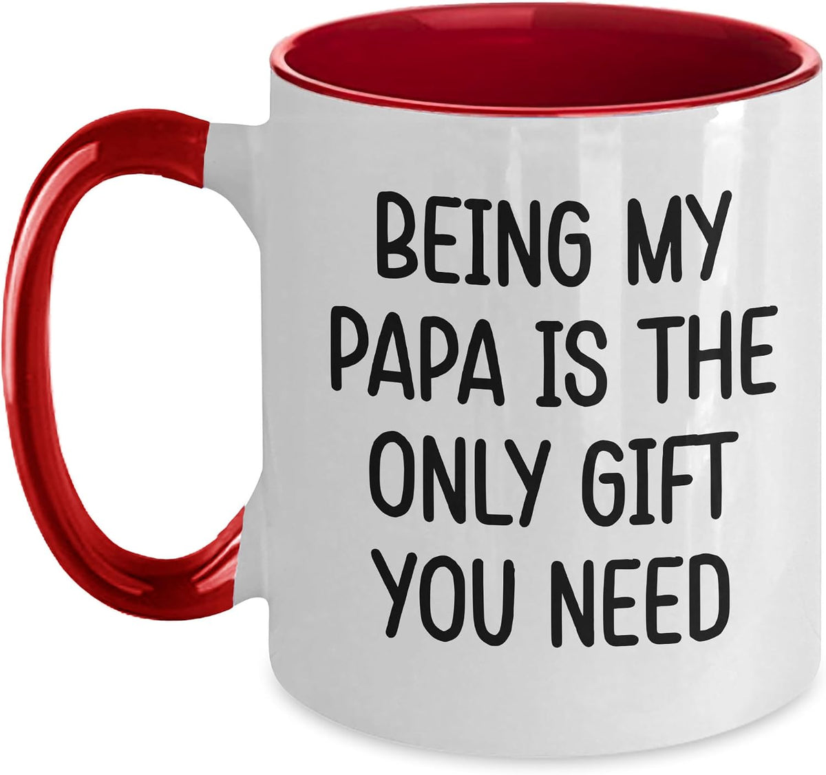 Papa Gifts: Funny Being My Papa Is The Only Gift You Need Ceramic Mug