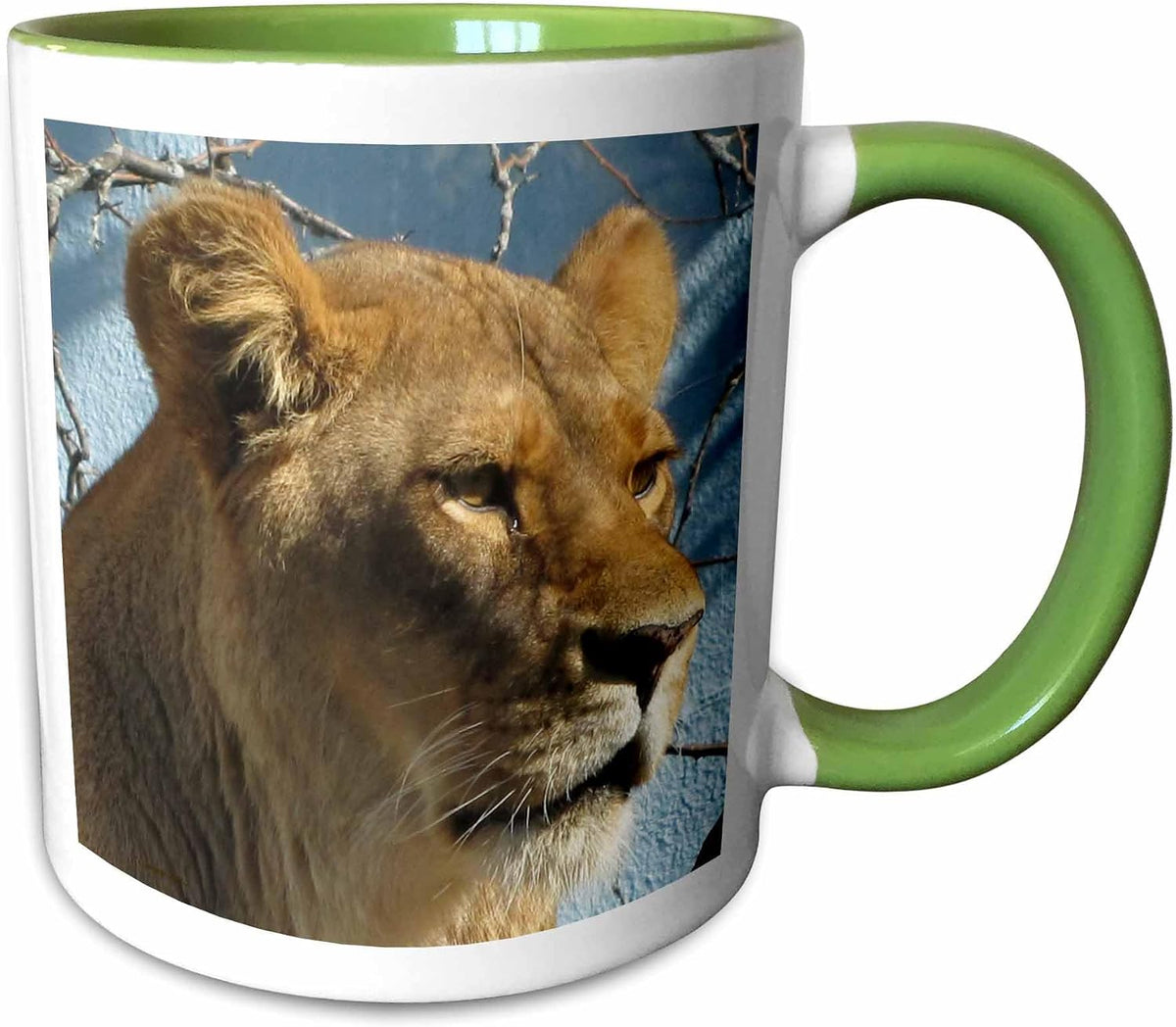 Female Lion Ceramic Mug