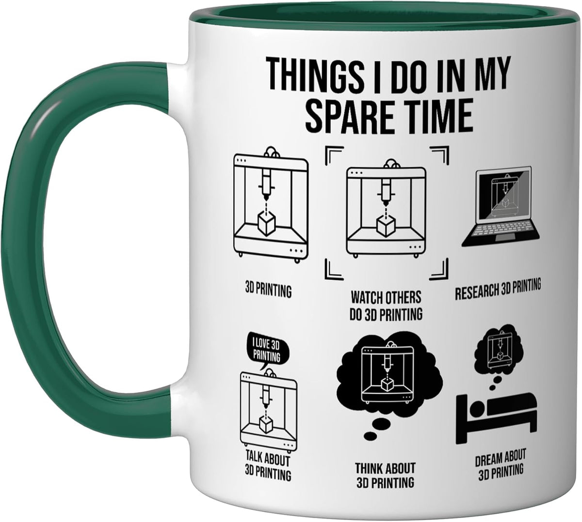 Things I Do In My Spare Time, 3d Printing Ceramic Mug