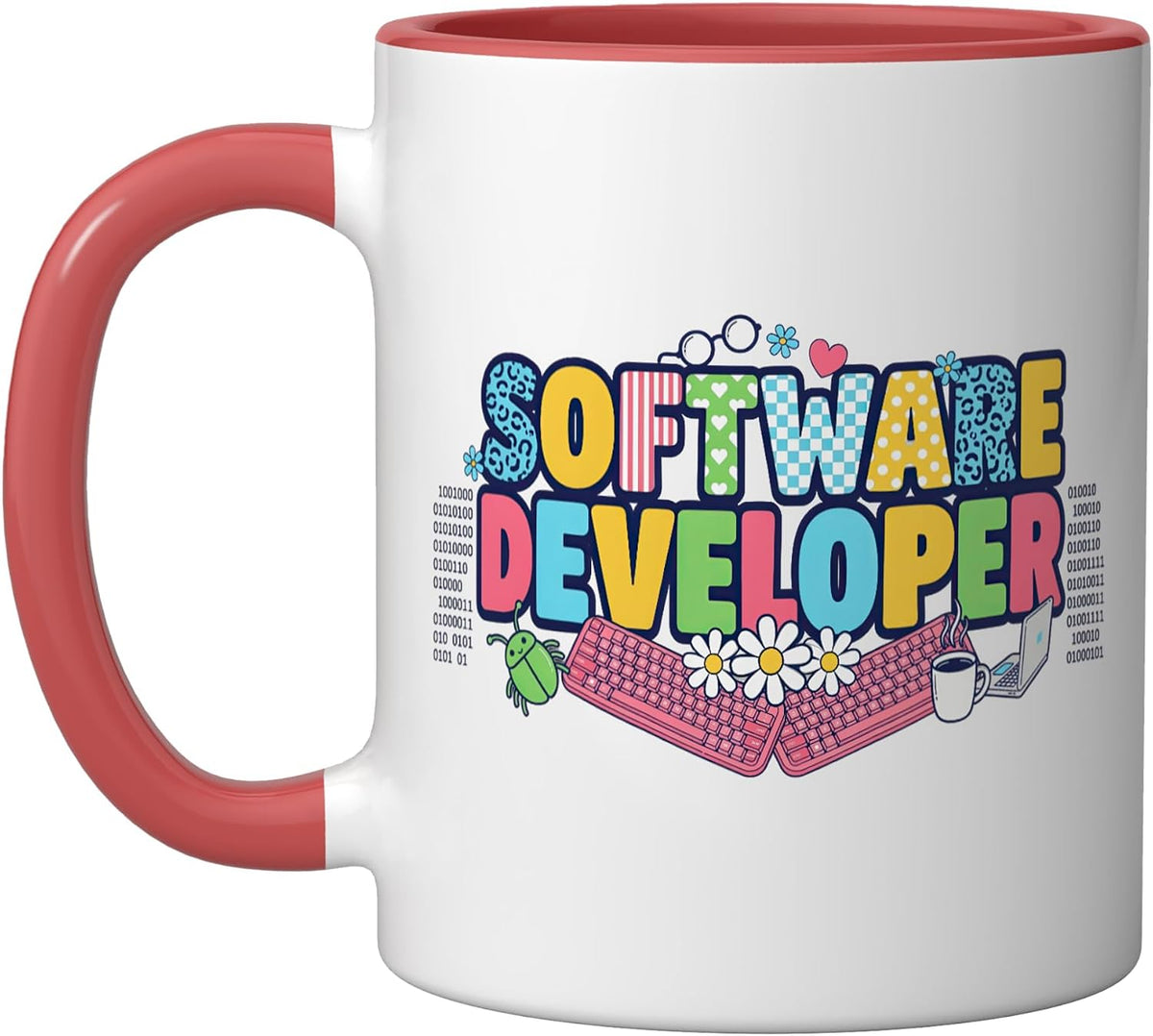 Software Developer Programmer Coder Engineering Dev Ceramic Mug