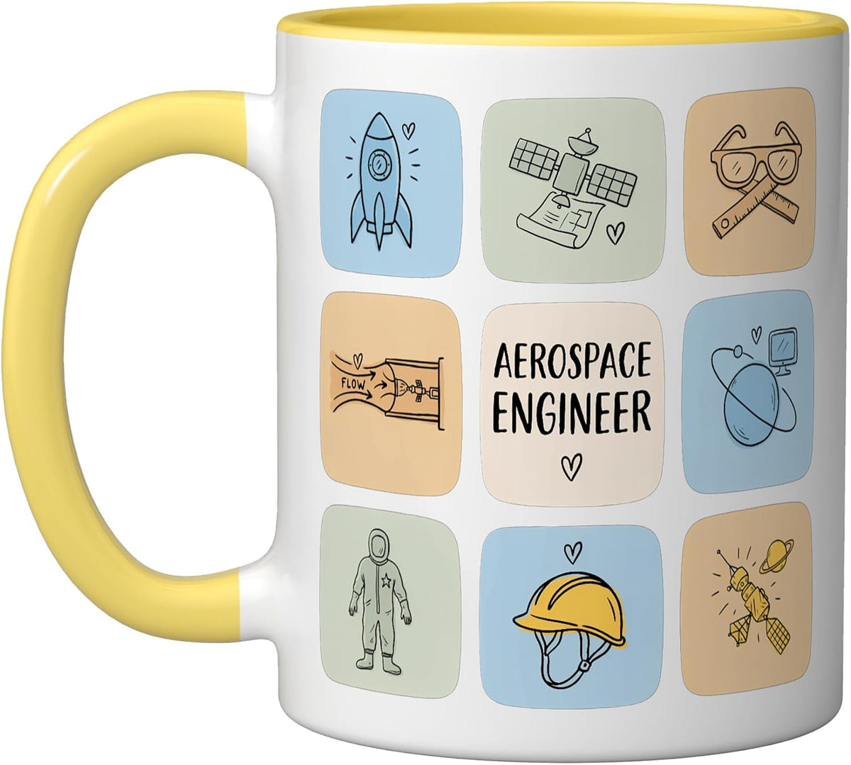 Aerospace Engineer Rocket Science Aeronautics Astronautics Ceramic Mug