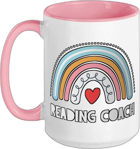 Reading Coach Crew Back To School Appreciation Week Thank Ceramic Mug