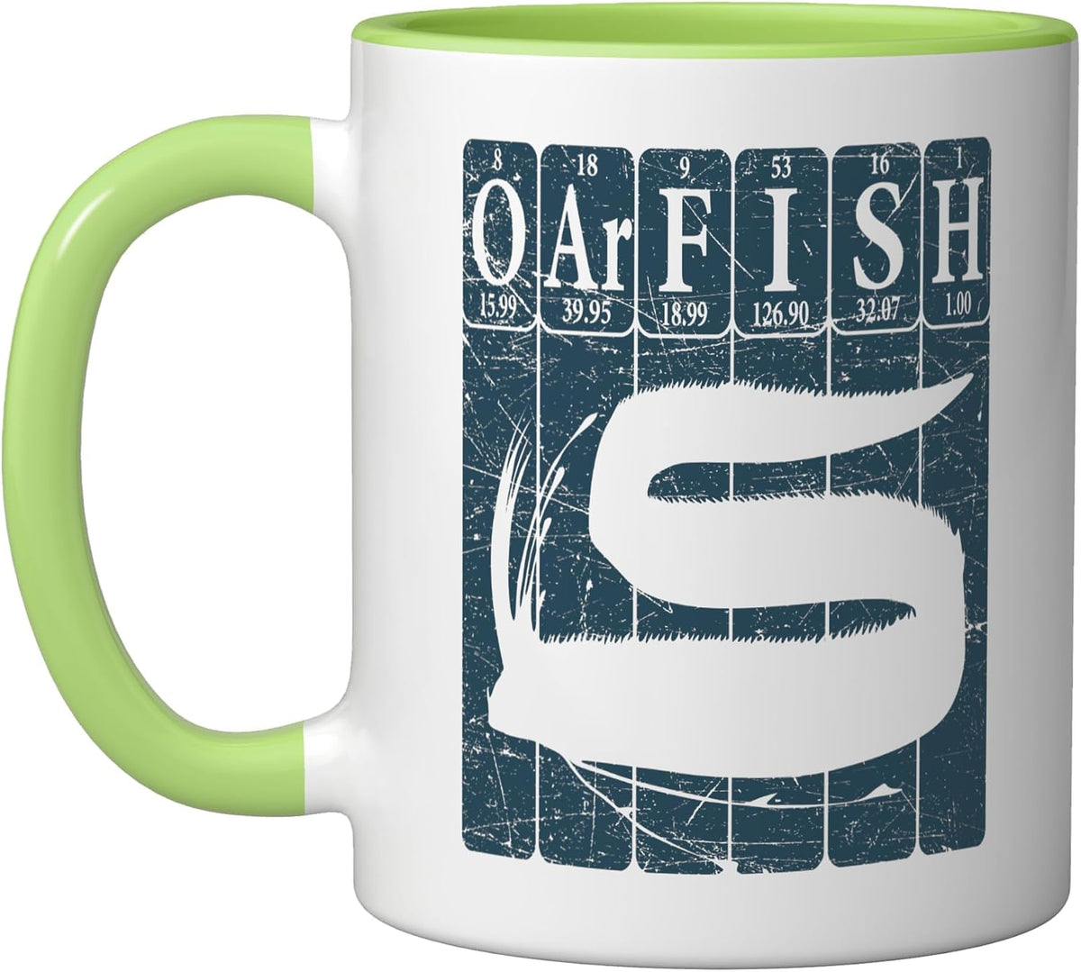 Oarfish Periodic Table Elements Oar Fish Ceramic Mug