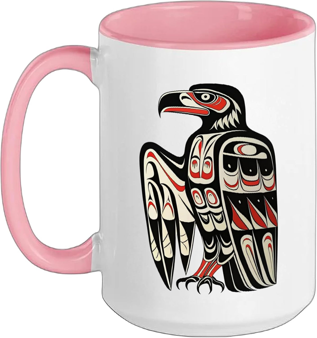 Eagle Pacific Northwest Style Inspired Art Ceramic Mug