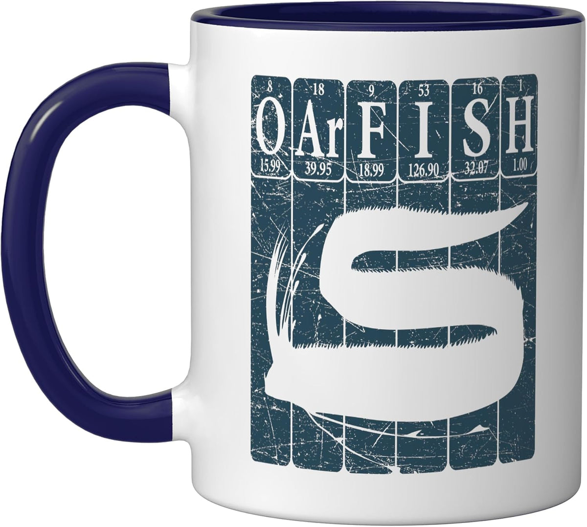 Oarfish Periodic Table Elements Oar Fish Ceramic Mug