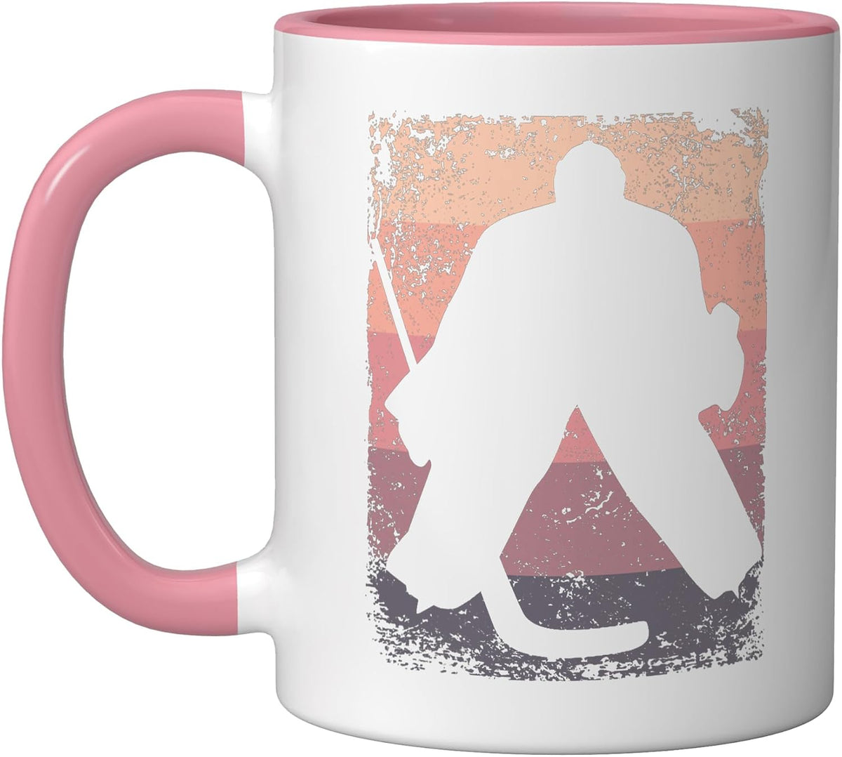 Ice Hockey Player Vintage Boys Ice Hockey Ceramic Mug