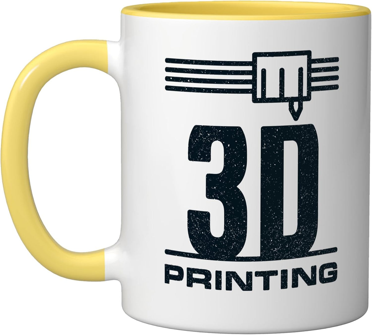3d Printing Nozzle With Filament - I Love 3d Printers Ceramic Mug