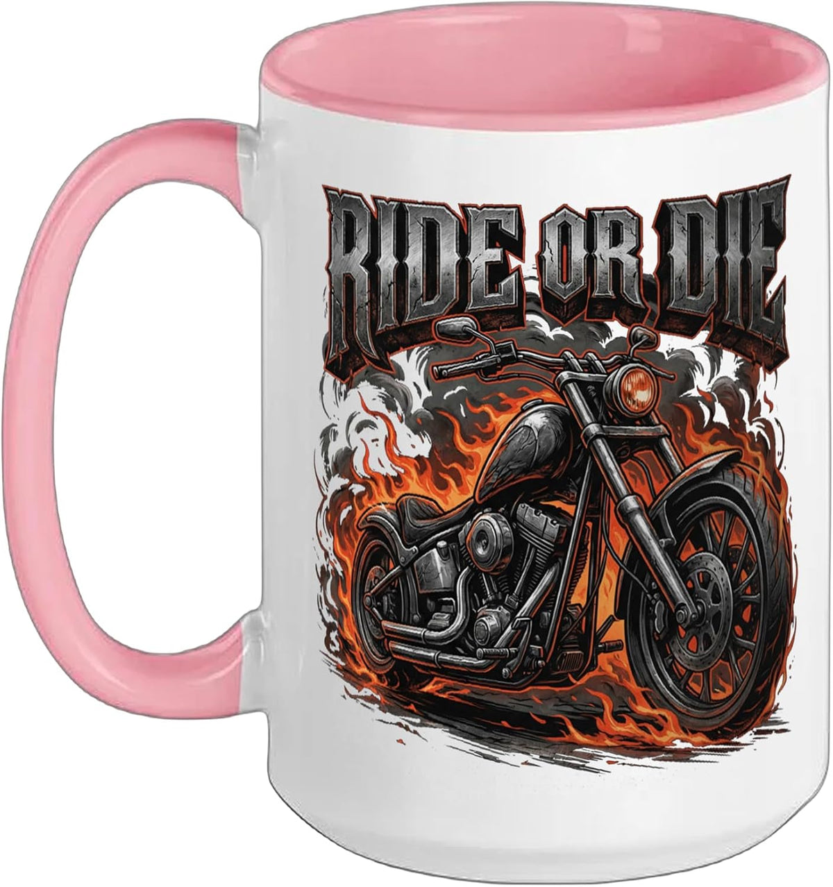 Brutal Motorcycle Rider Biker Lifestyle Gift Ride Ceramic Mug