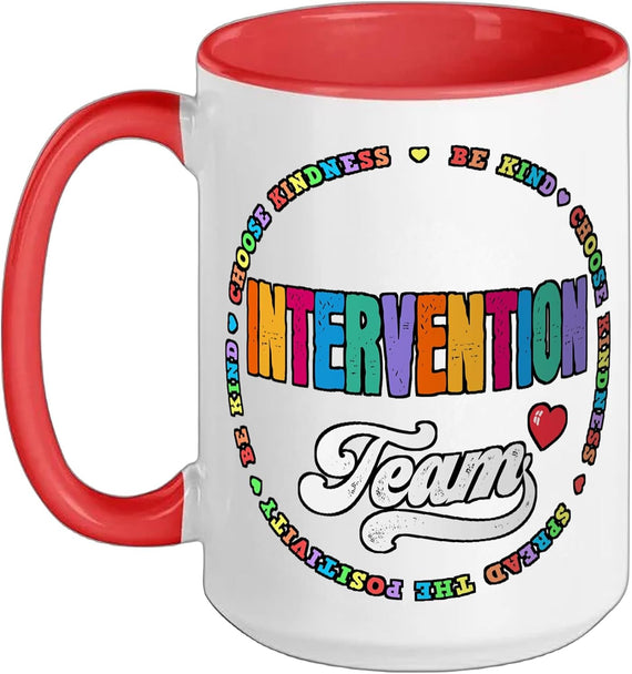 Intervention Team School Support Specialist Teacher Ceramic Mug