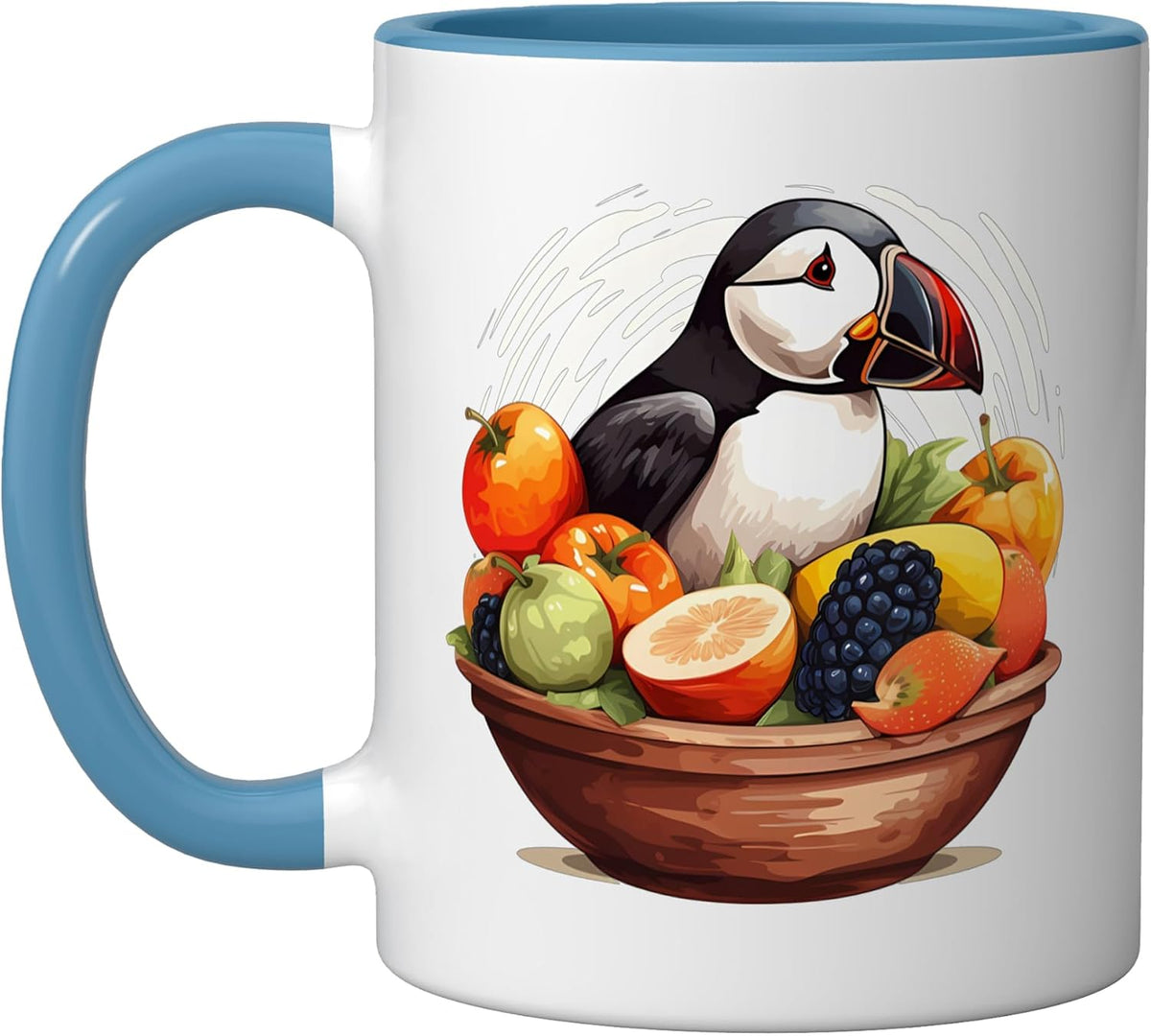 Parrotpuffin Ceramic Mug